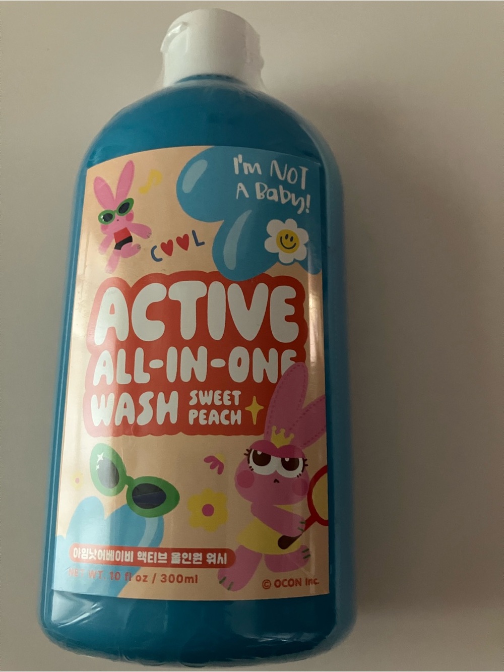 I’m Not a Baby! - Active all in one wash - Sweet Peach - 10oz